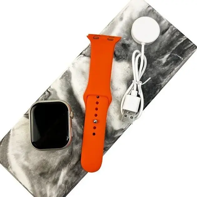 Смарт-часы BIG S9 Pro Max IP65 Orange - фото 5