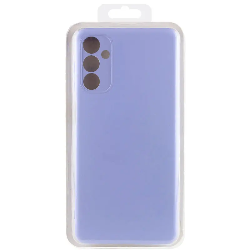 Чохол Silicone Cover Lakshmi Full Camera (A) для Samsung Galaxy A14 4G/5G Бузковий / Dasheen - фото 5
