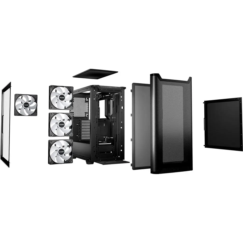 Корпус Be quiet! PURE BASE 501 LX Black (BGW78) - фото 6