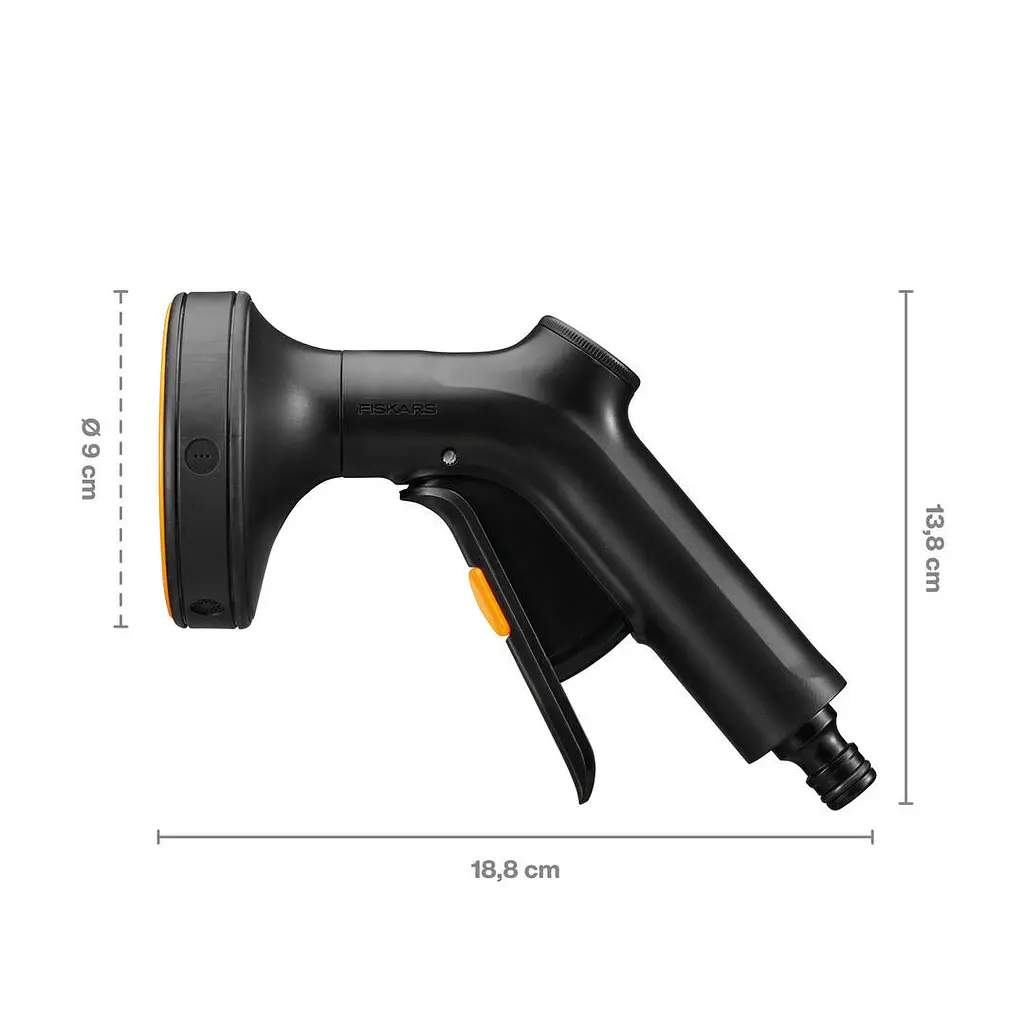 Багатофункціональний пістолет-розпилювач Fiskars регульований (1070836) - фото 7