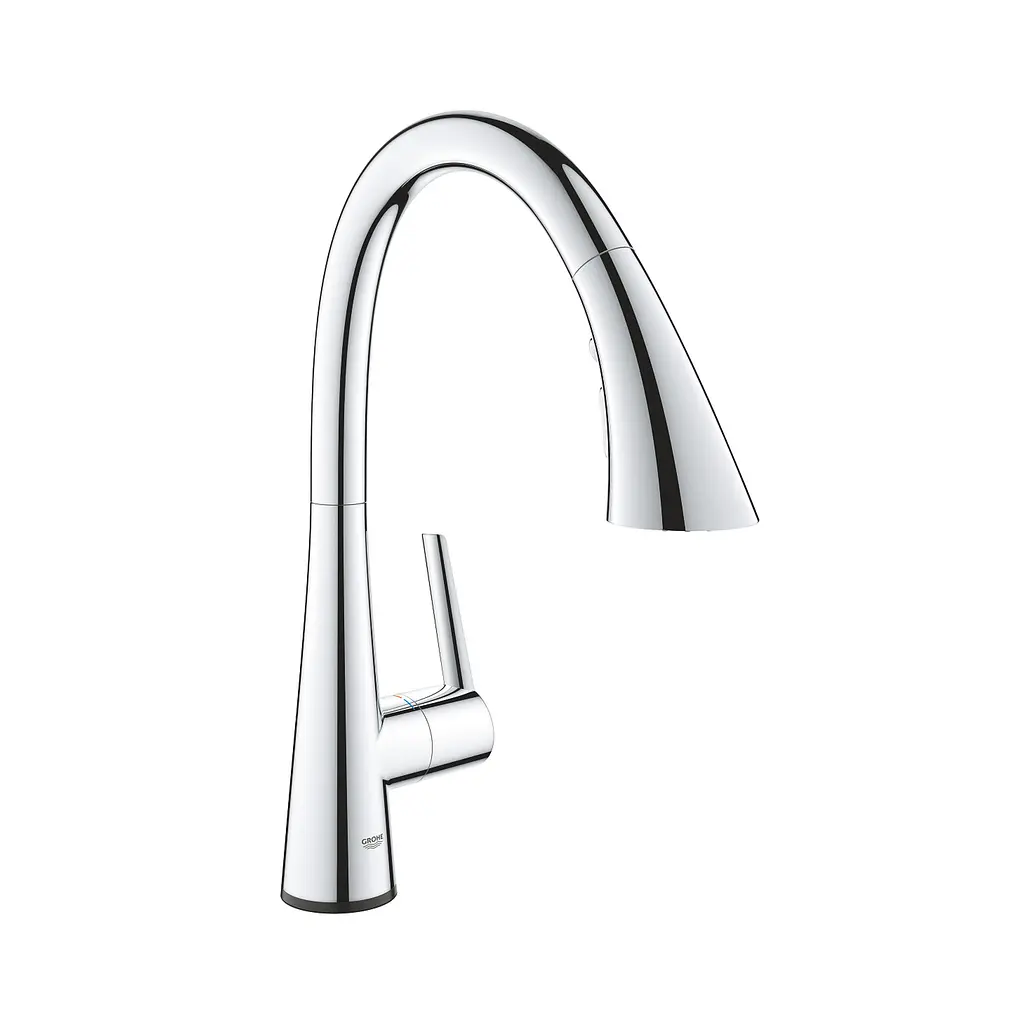 Змішувач для кухні сенсорний Grohe Zedra Touch 30219002, Хром
