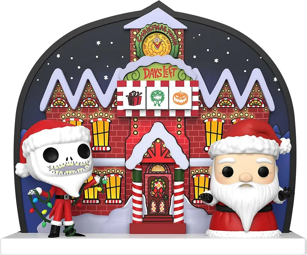 Колекційна  фігурка   Funko Кошмар перед різдвом Календар зворотного відліку The Nightmare Before Christmas Countdown Calendar 25 - фото 3