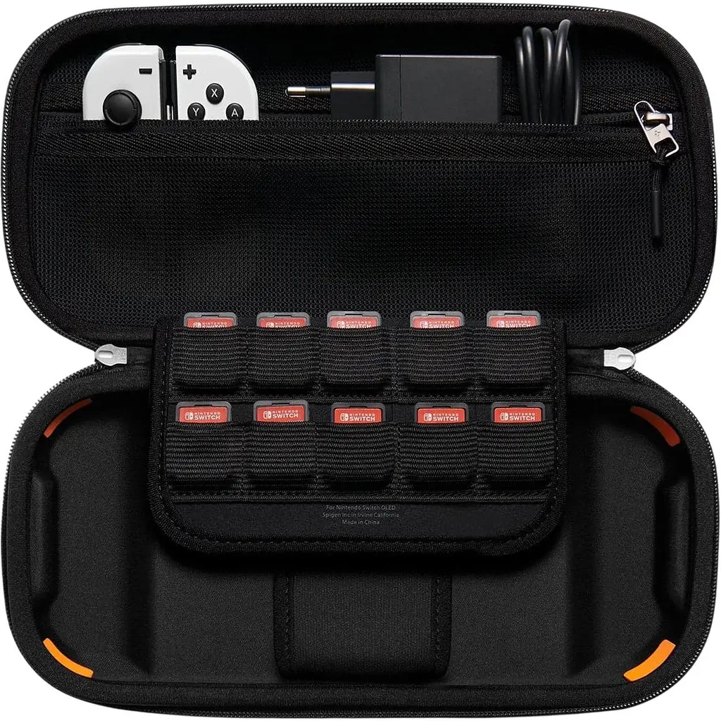 Кейс-чохол Spigen Rugged Armor Pro Pouch для Nintendo Switch OLED Black (AFA04021) - фото 9