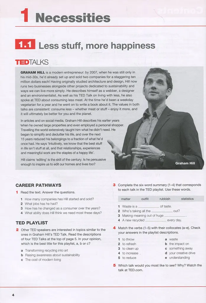 Keynote Advanced. Workbook with Audio CDs - Сенді Міллін - фото 4