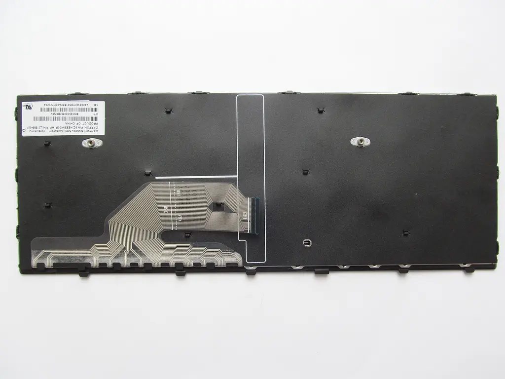 Клавіатура для ноутбуків HP ProBook 430 G5, 440 G5, 445 G5 чорна з чорною рамкою RU/US High - фото 3