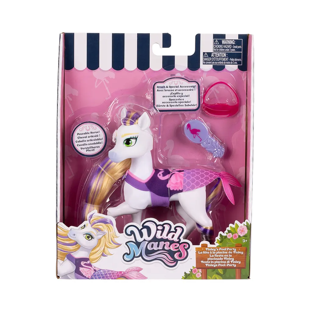 Игровая фигурка Wild Manes Вечеринка лошадки Финли (723364) - фото 2