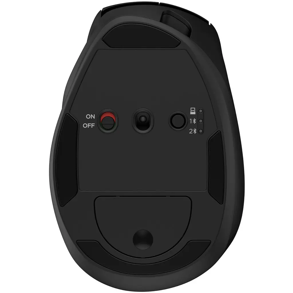 Мишка бездротова HP 720M Tilt Ergonomic, 7 кн., 6000 dpi чорна (BH0Z4AA) - фото 2