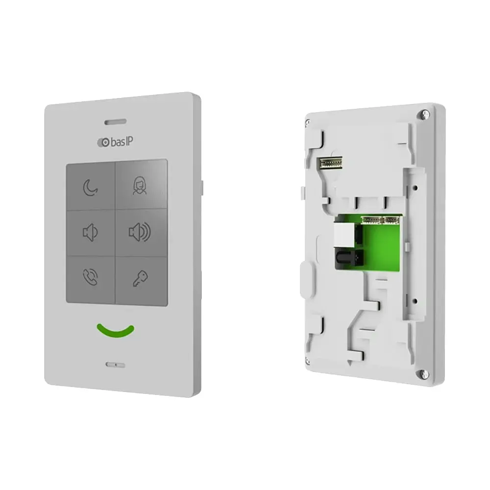 Аудіодомофон SP-03 White BAS-IP (86-00016) - фото 2