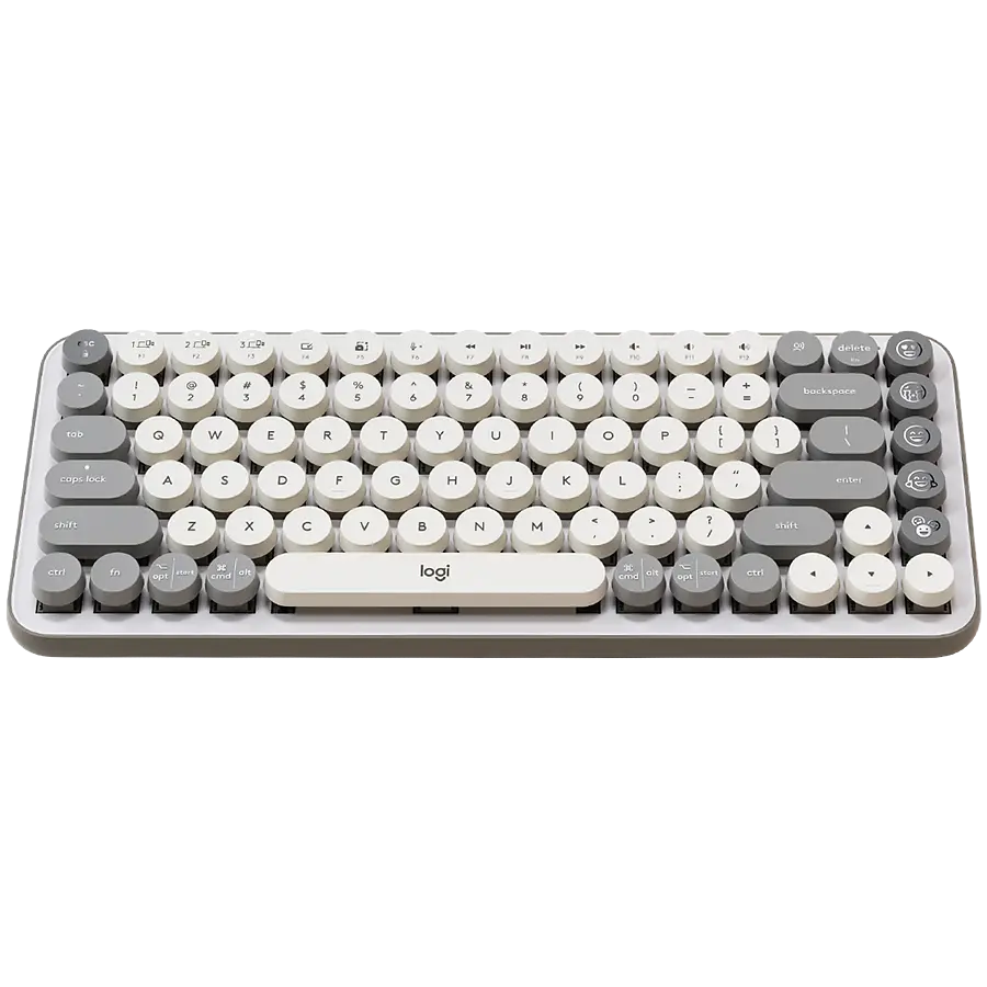 Клавіатура Logitech POP Icon keys Білий (920-013072)