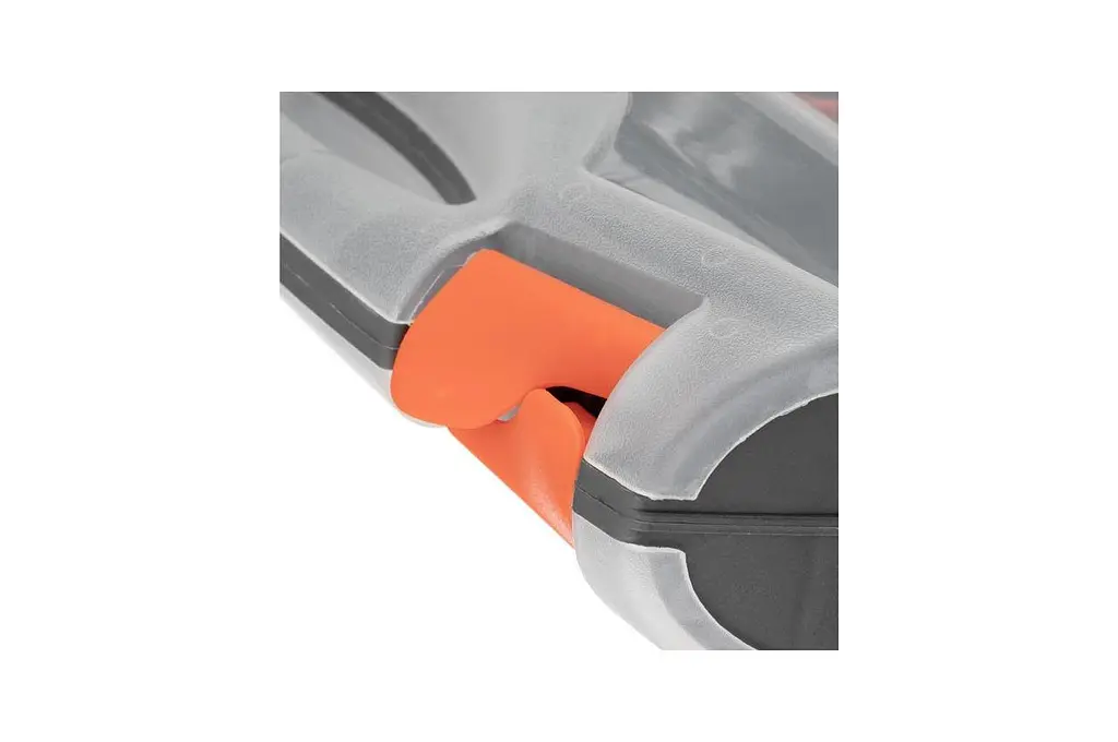 Органайзер для зберігання дрібних деталей з ручкою Intertool BX-4005 15" 2-в-1 380 х 290 х 80 мм - фото 6