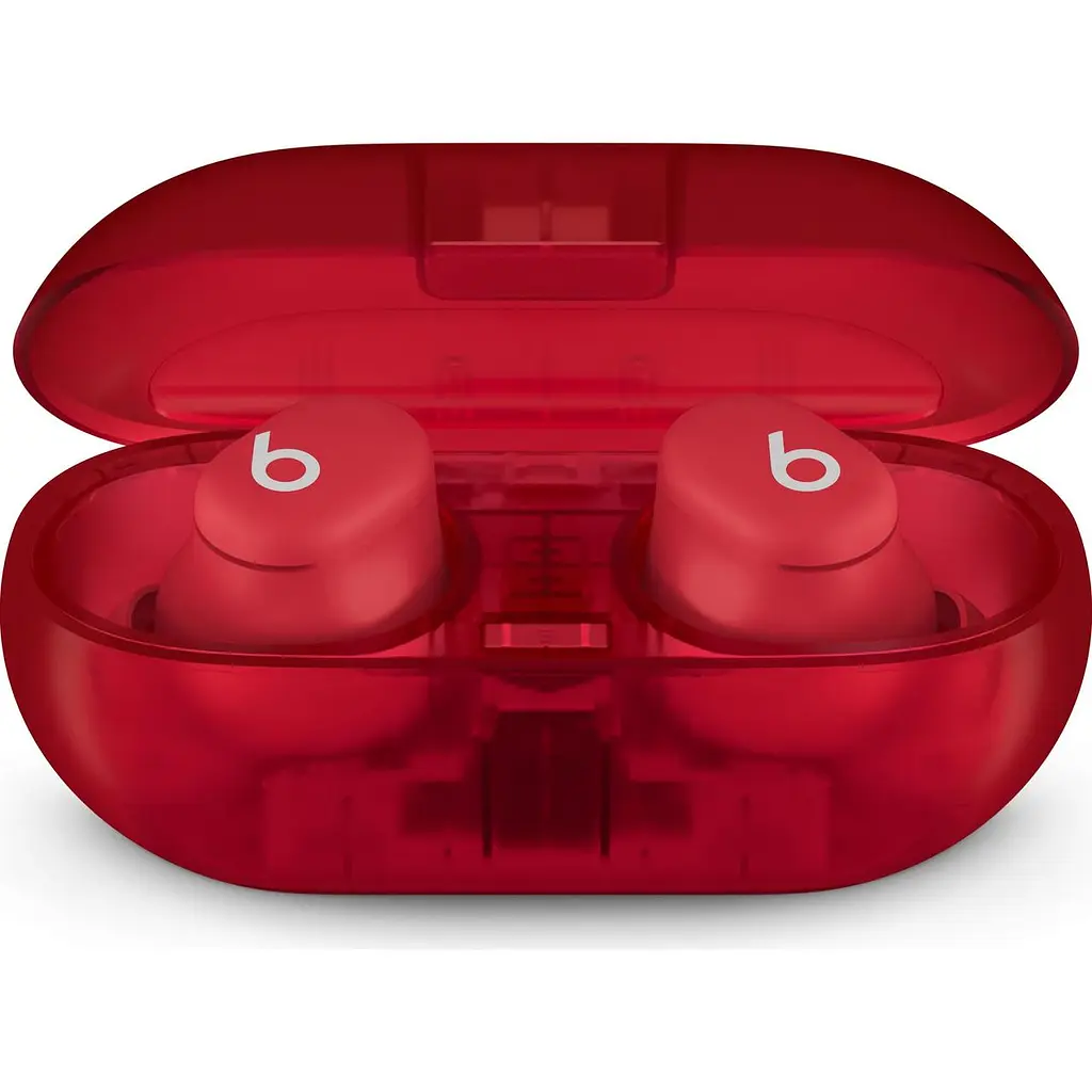 Навушники бездротові в кейсі Beats by Dr. Dre Solo Buds (MUW03) червоні - фото 2