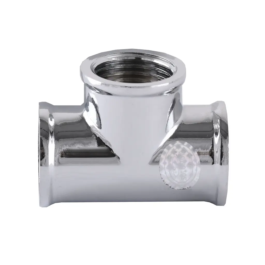 Трійник Solomon 3/4″ ВВВ хром 8202