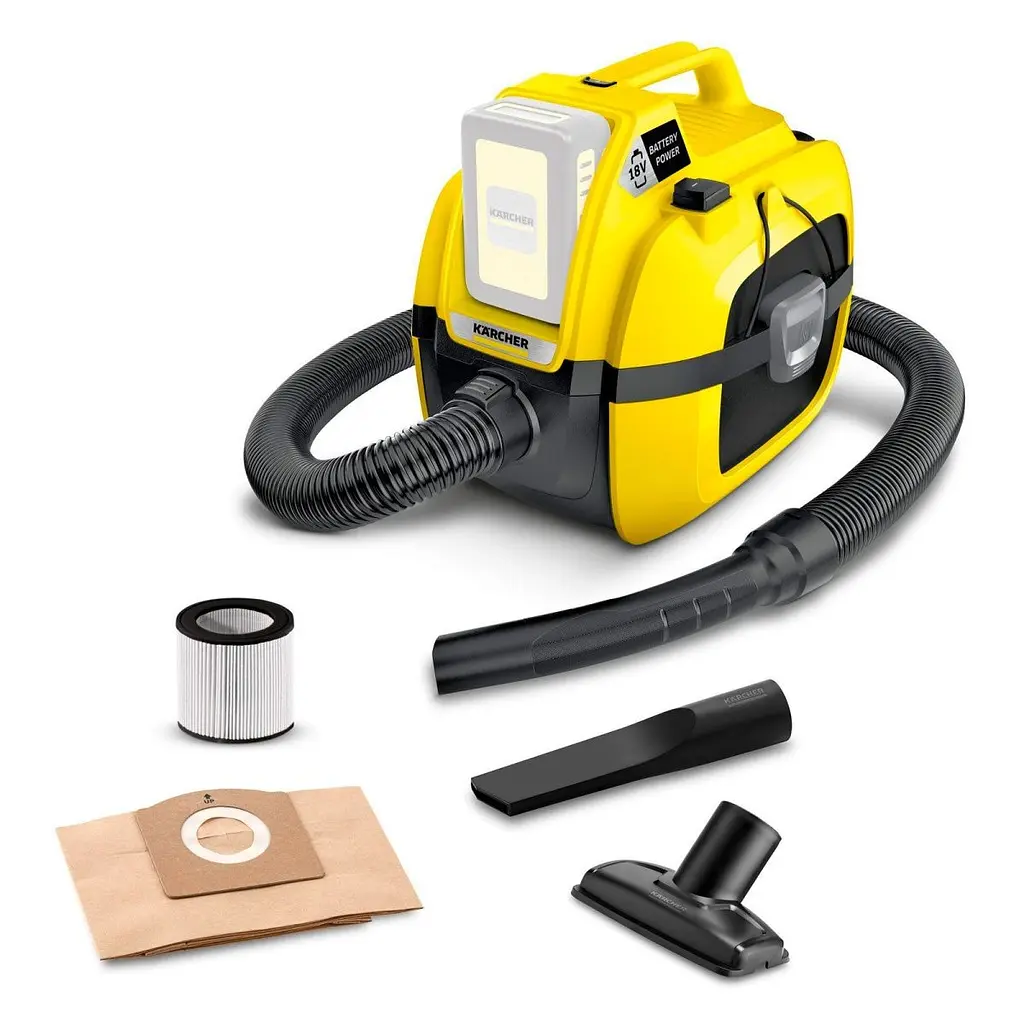 Пилосос промисловий Karcher WD 1 Compact Battery (1.198-300.0) [83116] - фото 2