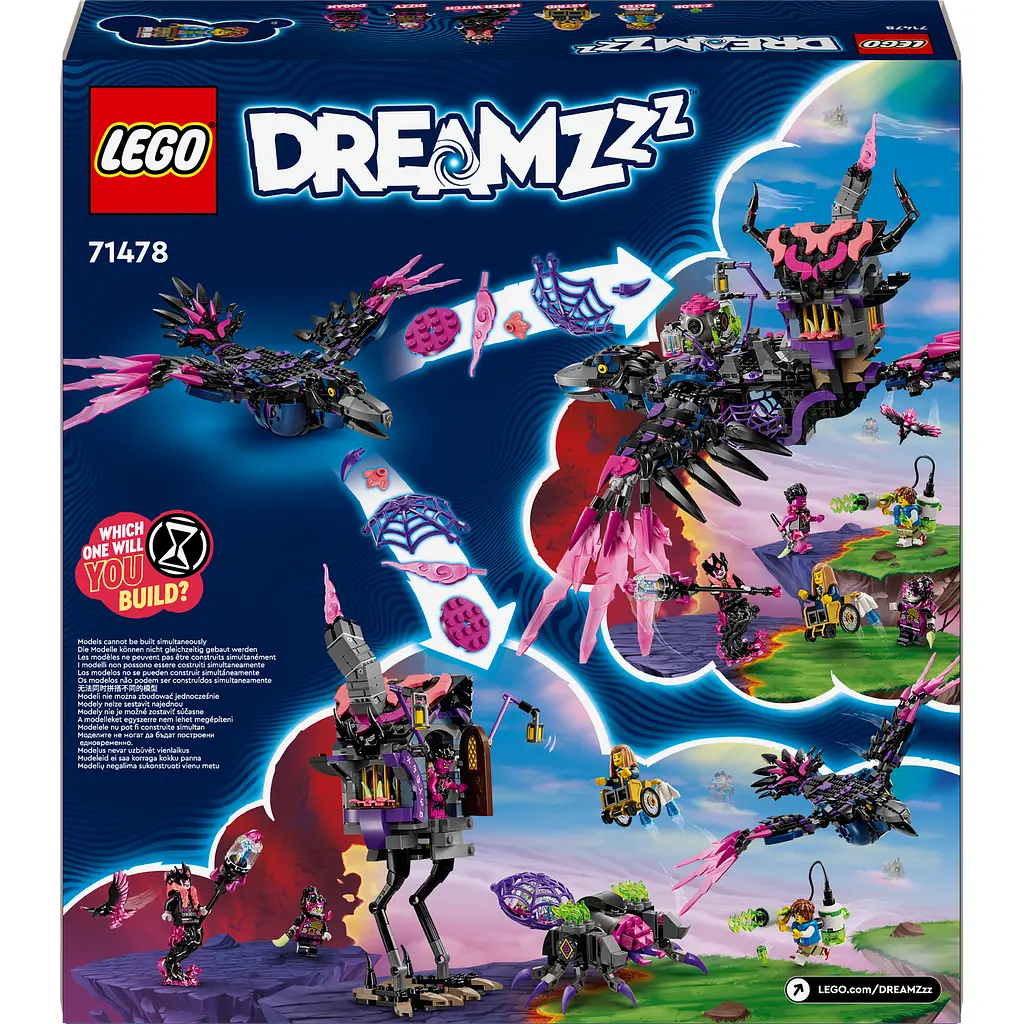 Конструктор LEGO DREAMZzz Опівнічний ворон Невідьми 1203 деталі (71478) - фото 2