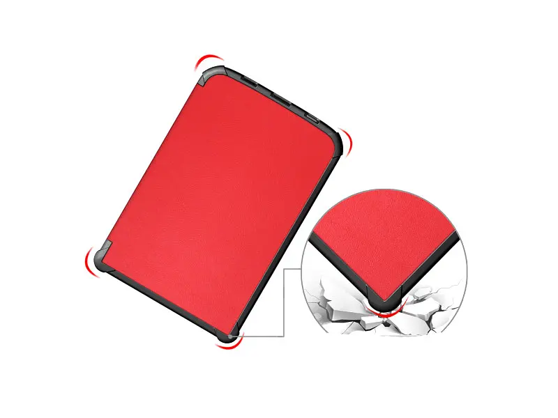 Чохол для електронної книги BeCover Smart Case для Pocketbook 6 616/627/628/632/633 Red (707155) - фото 3