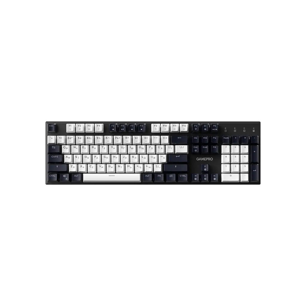 Клавіатура GamePro Genesis Metallic MK144B Outemu Red Switch USB UA Black (MK144B) - фото 6