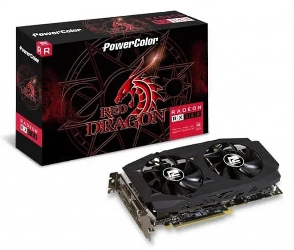 Видеокарта PowerColor AMD Radeon RX 580 4GB Red Dragon (AXRX 580 4GBD5-3DHDV2/OC) (GDDR5, 256 bit, PCI-E 3.0 x16) Б/у - фото 4