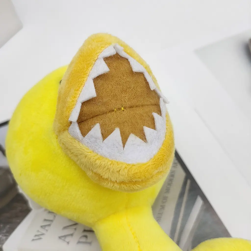 Мягкая игрушка Watchbands Желтый радужный друг Yellow из Радужные друзья Rainbow Friends Roblox длина 30 см (MI-19529) - фото 2