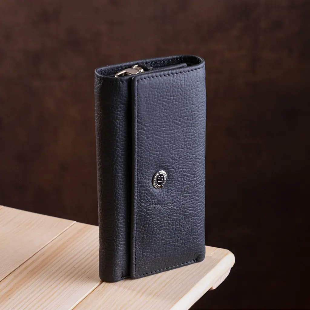 Чоловічий шкіряний гаманець ST Leather 7х15 см acs0015219 - фото 5