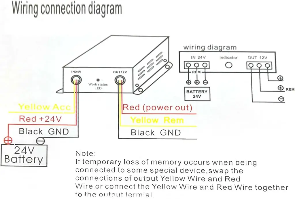 Преобразователь напряжения автомобильный DC24-12 100A - фото 8