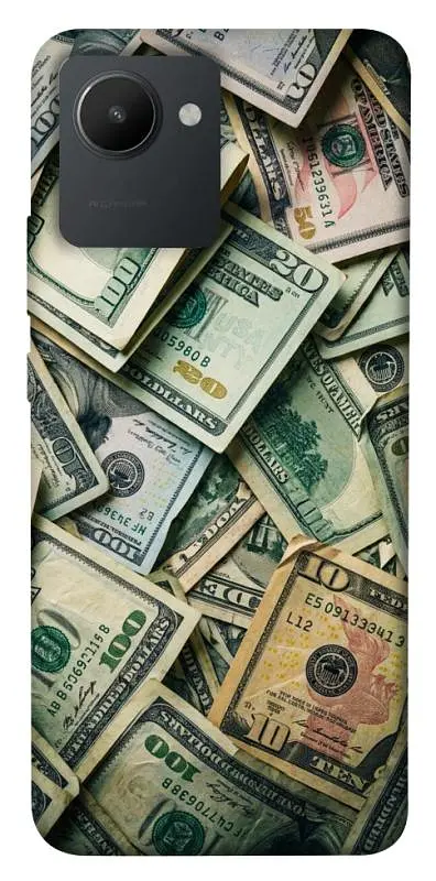 TPU чохол Demsky Dollars для Realme C30s
