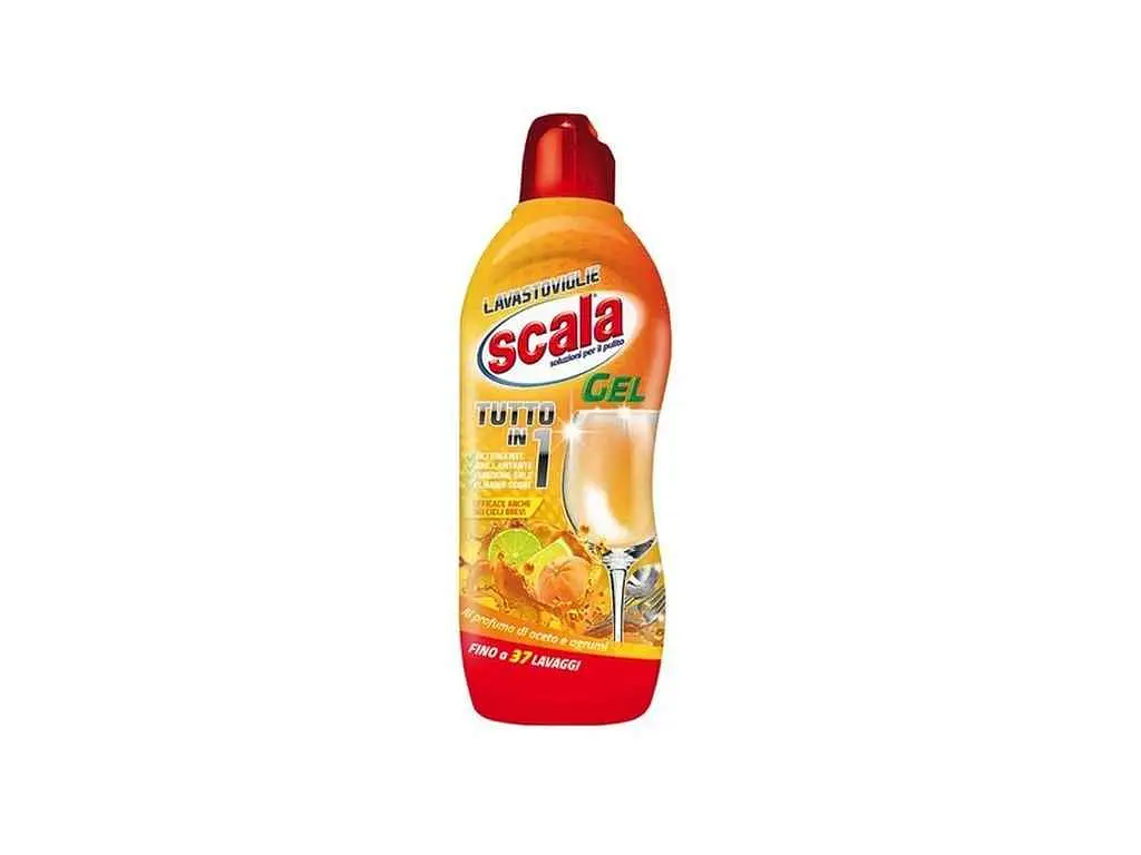 Гель для посудомийних машин SCALA 750мл для миття посуду Lavastoviglie Gel Citrus