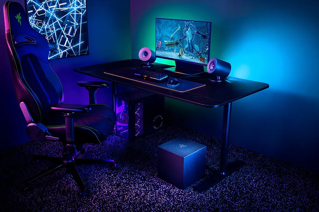 Акустична система Razer Nommo V2 USB-A, чорний - фото 4