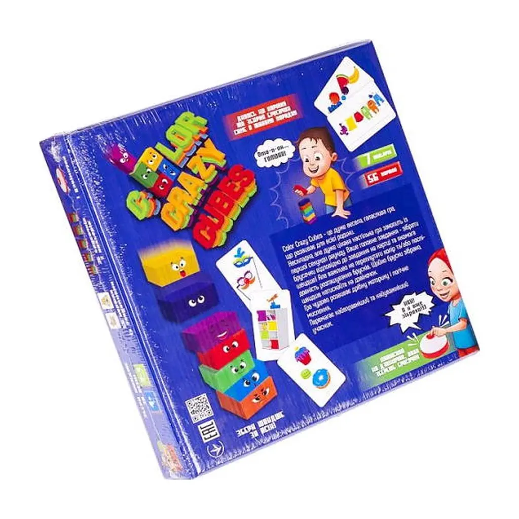 Настільна гра Danko Toys Color Crazy Cubes (укр.) (CCC-02-01U) - фото 3