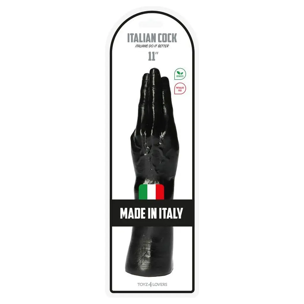 Рука для фістингу Toyz4lovers Fisting Mania, 28 см (чорний) - фото 8