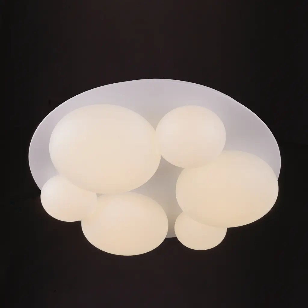 Люстра Brille потолочная молекула LED 72W WW+NW+CW WH (BR-922C/1) - фото 2