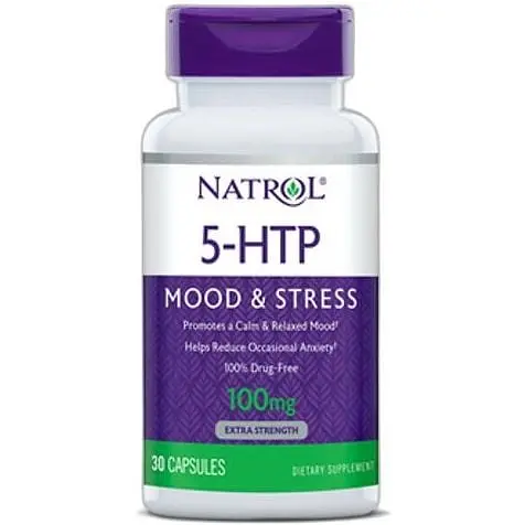 Аминокислота Natrol 5-HTP 100 мг 30 капсул - фото 1