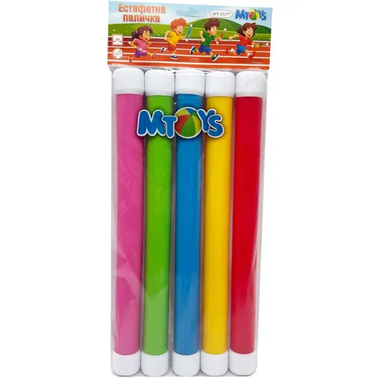 Эстафетная палка MToys 25277 длина 30 см, диаметр 27 мм - фото 1