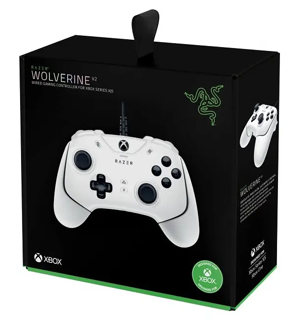 Проводной геймпад Razer Wolverine V2 Xbox Series X USB, белый (RZ06-03560200-R3M1) - фото 6