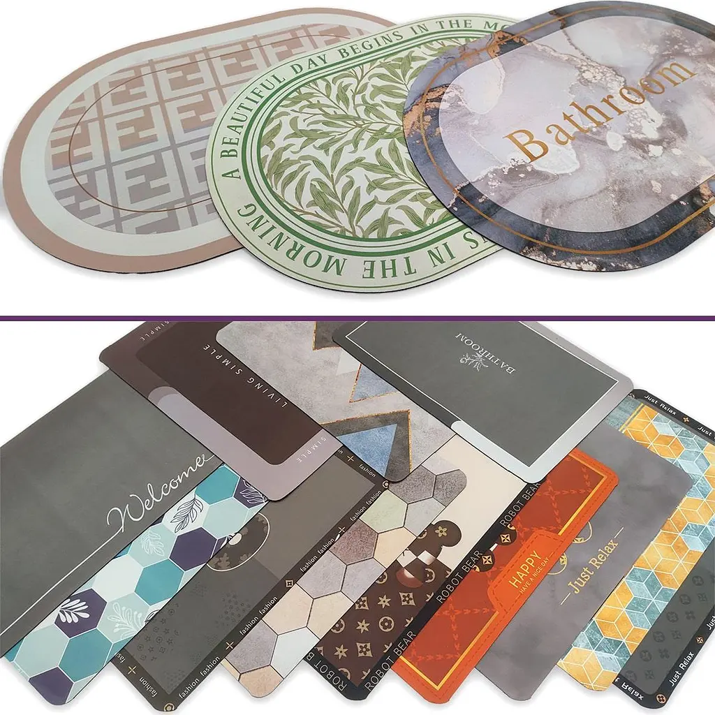 Вологопоглинаючий килимок Sticker Wall куби Welcome 40x60CMx3MM (D) SW-00001561 - фото 8
