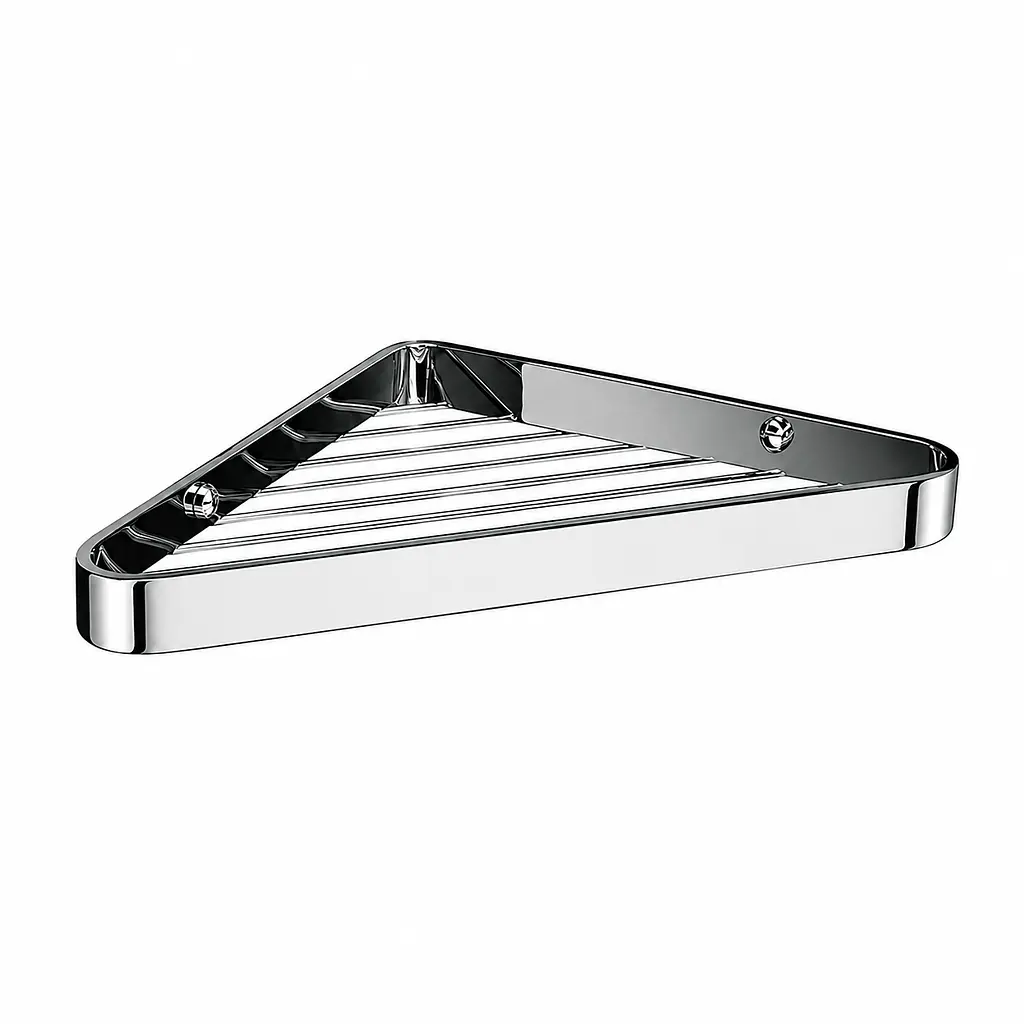 Кутова полиця VBI Quadro 30x19,3 см chrome VBI-049602CH