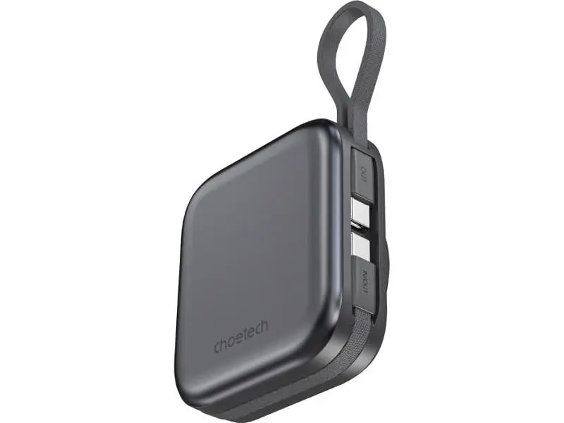 Зовнішній акумулятор (Power Bank) Choetech 10000mAh Black (B697C-BKGY) - фото 3