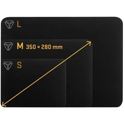 Килимок для мишки YENKEE YPM 35 Speed Top M Black (45015887) - фото 3