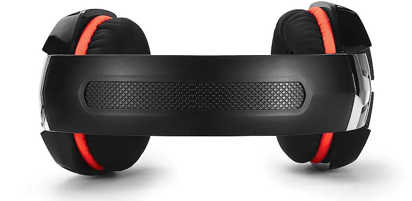 Навушники REAL-EL GDX-8000 Vibration Surround 7.1 Backlit black-red (EL124100017) - фото 3