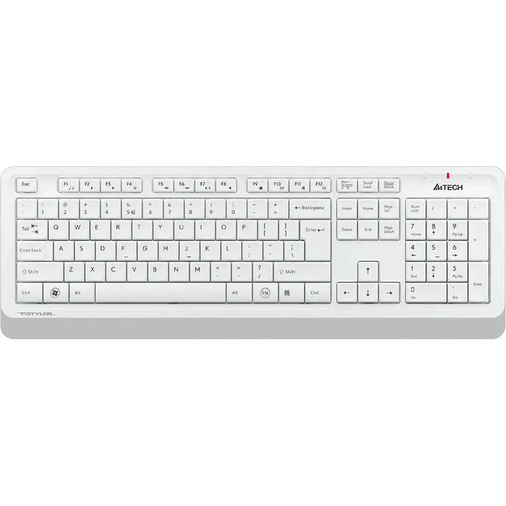 Комплект (клавіатура + миша) A4Tech Fstyler FG1012 White [114628] - фото 3