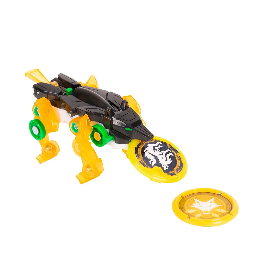 Машинка-трансформер Screechers Wild S3 L1 Роківульф (EU682103) - фото 6