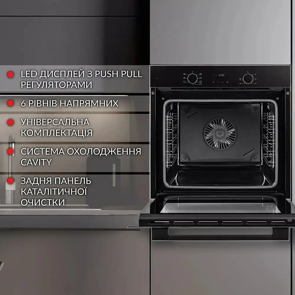 Духовой шкаф Weilor FDO6F70BK - фото 3