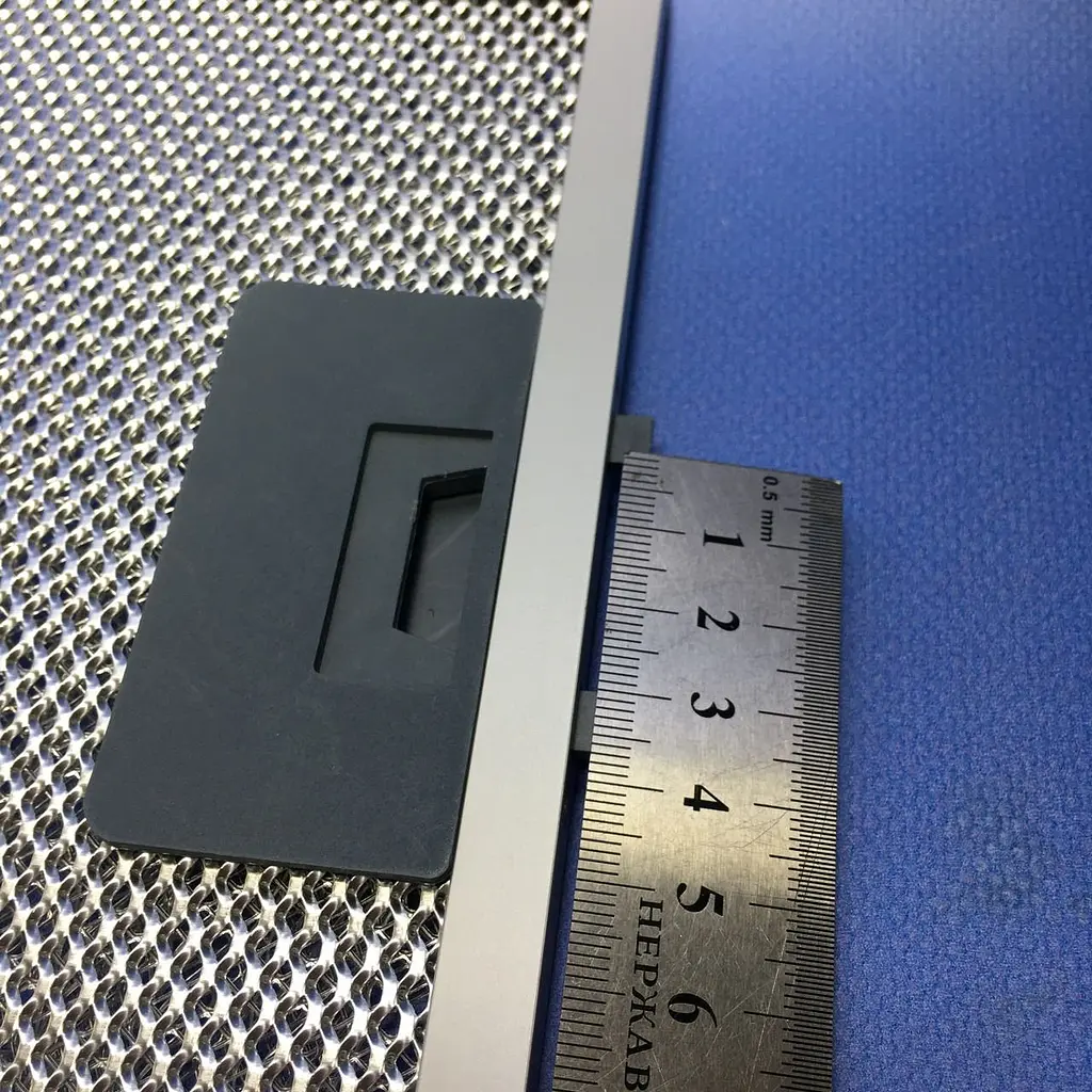 Алюминиевый (жировой) фильтр 203х500 мм для кухонной вытяжки Pyramida TLX2-60 - фото 8