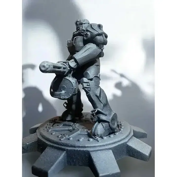 Фігурка Fallout T60 розмір 110 мм персонаж з відеоігри колекційний сувенір геймеру - фото 3