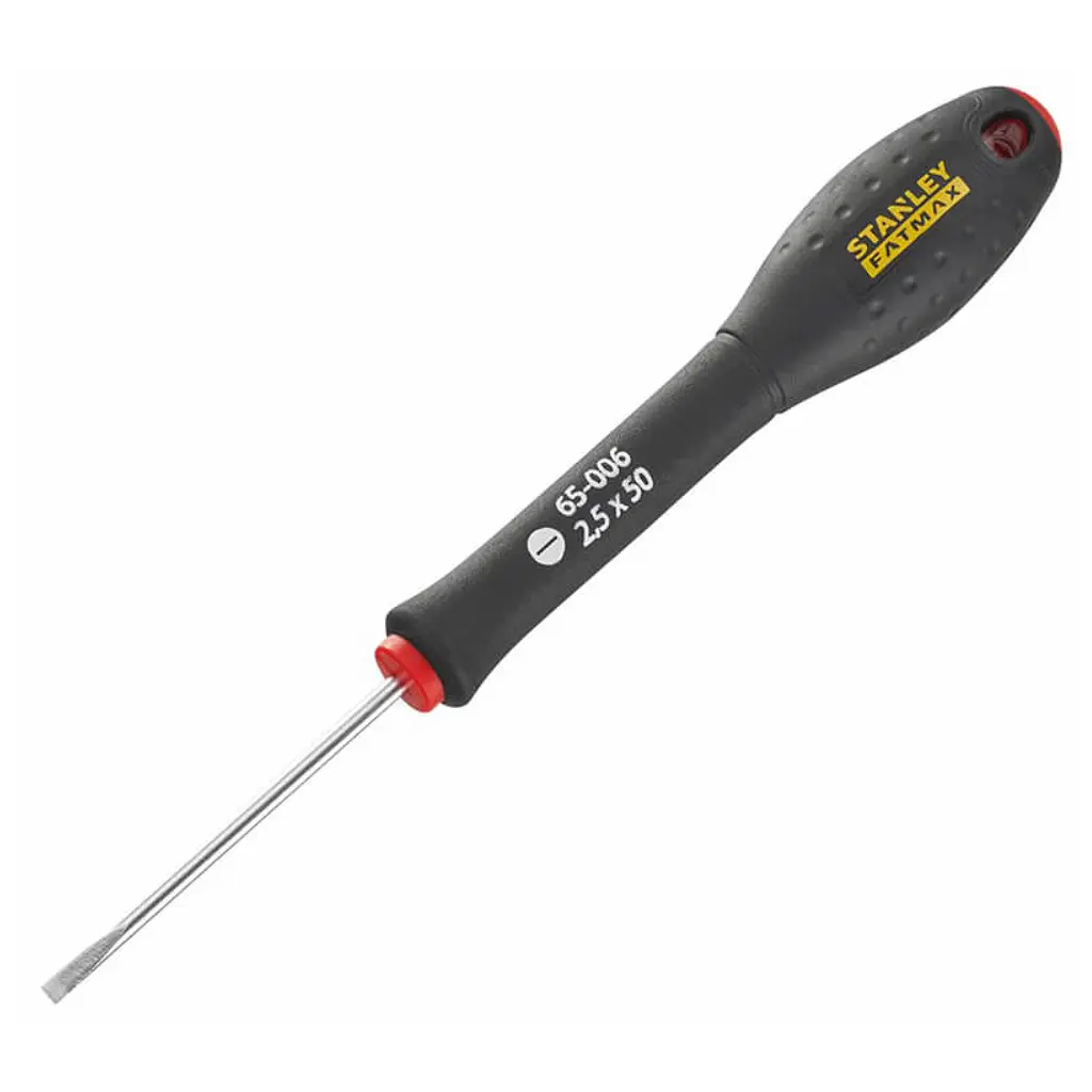 Викрутка Stanley FatMax, шліц SL2.5х50мм, паралельне джало. (0-65-006)