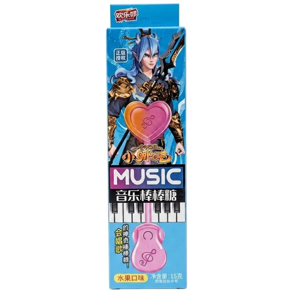 Льодяник на паличці Music Audio Lollipop Нечжа Ао Бін 1шт, 15г