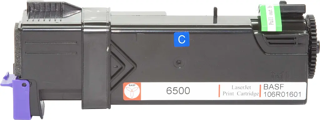Картридж тон. BASF для Xerox Phaser 6500/WC6505 аналог 106R01601 Cyan ( 2500 ст.) (BASF-KT-106R01601) - фото 2