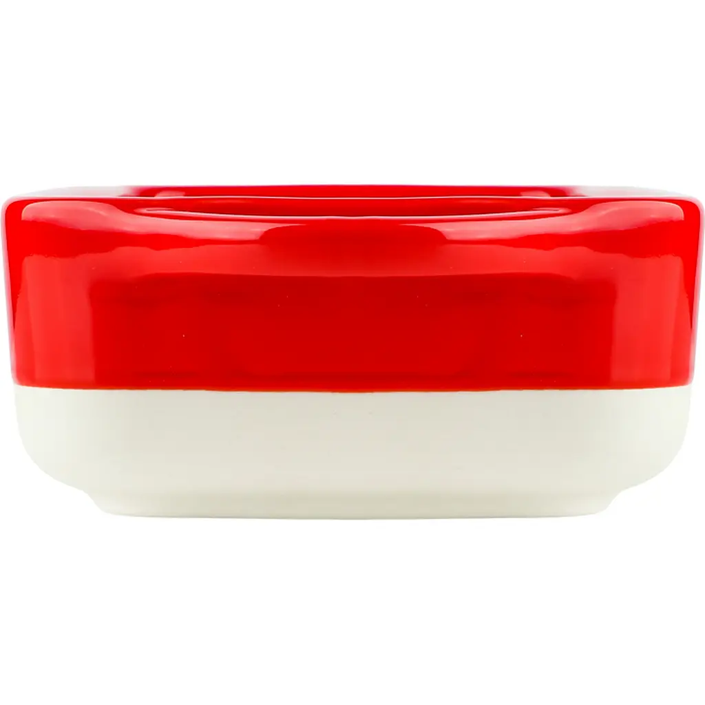 Форма для запекания МВМ My Home M 25х15х5.5 см (KP-44 M WHITE/RED) - фото 3