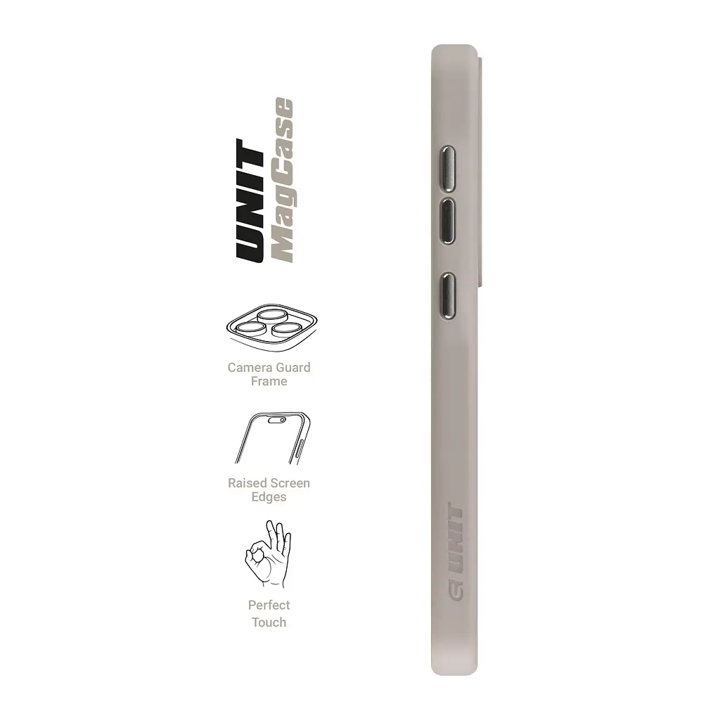 Чехол Samsung Galaxy S24 Plus 5G (SM-S926), Unit MagSafe, серый, прозрачный, магсейф, противоударный, магнитный, панель-накладка с поддержкой MagSafe, с поддержкой беспроводной зарядки, TPU+PC, защита всего корпуса, ударопрочный, ArmorStandart (ARM74866) - фото 3