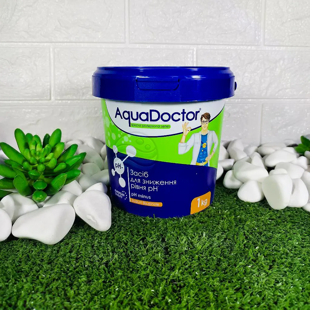 Комплект хімії для басейну AquaDoctor Standard 6 в 1 для каркасного басейну - фото 2