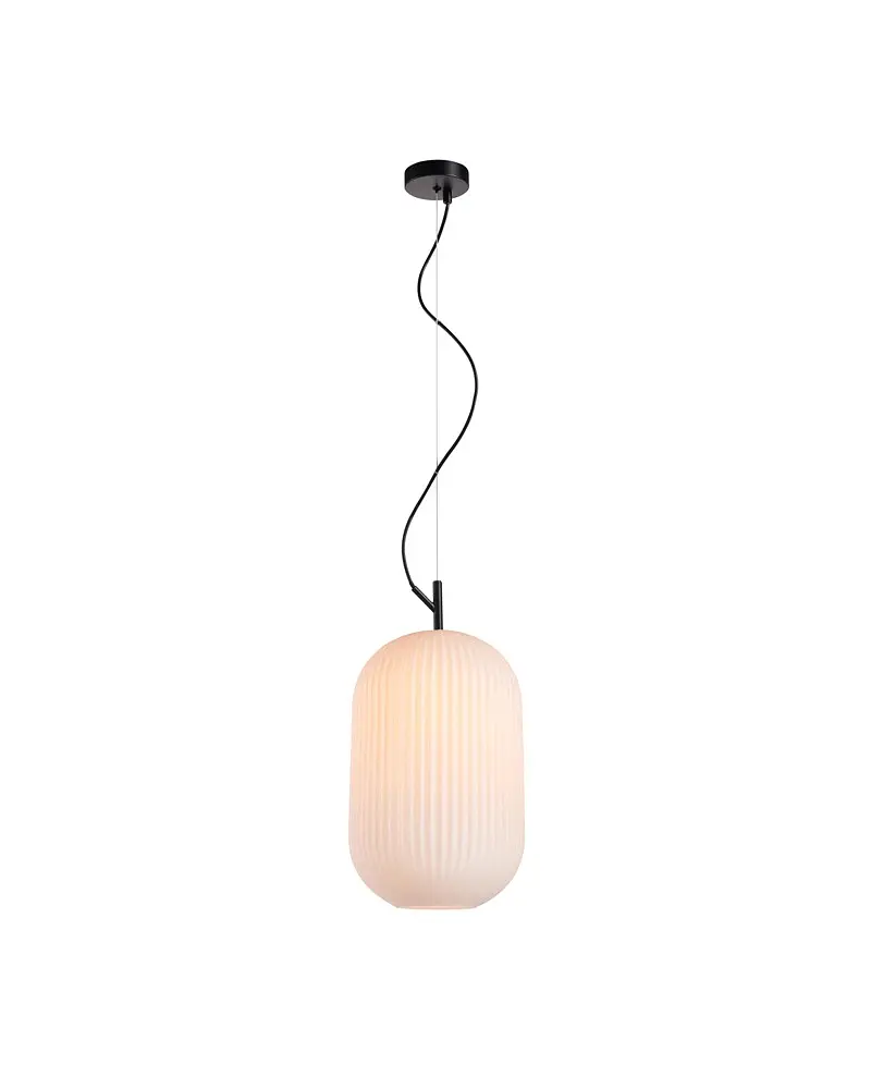 Подвесной светильник, люстра Italux PND-64536D-L-BL-OPA Rues E27 1x60W IP20 Черный - фото 3